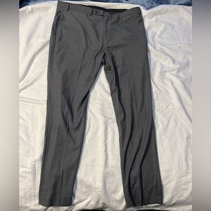 Men Calvin Klein Gray Dress Pants